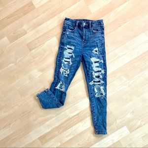 American Eagle Skinny Ripped Jeans